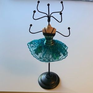 10” Ballerina Dress Mannequin Jewelry Stand